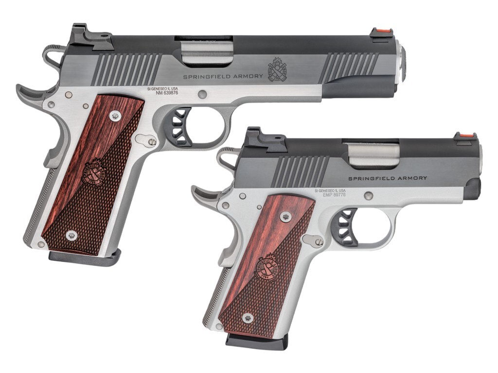 springfield ronin 1911 pistols sizes